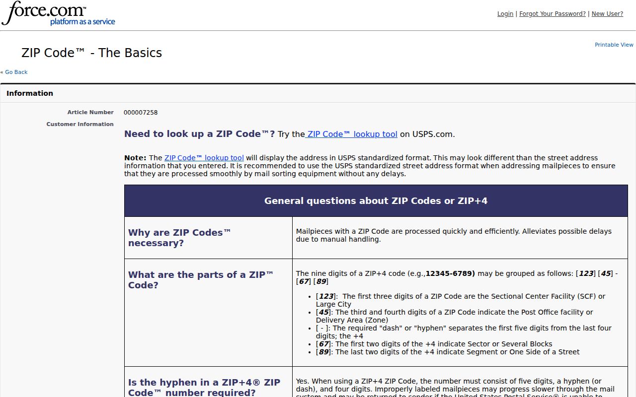 Boulder ZIP code directory USPS standard PO Box and unique ZIP explanation